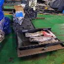 昆山河海全新855加工中心到货，三菱M80系统，三轴滚柱.